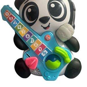Fisher-Price Panda Guitar Toy - Black, White, Blue